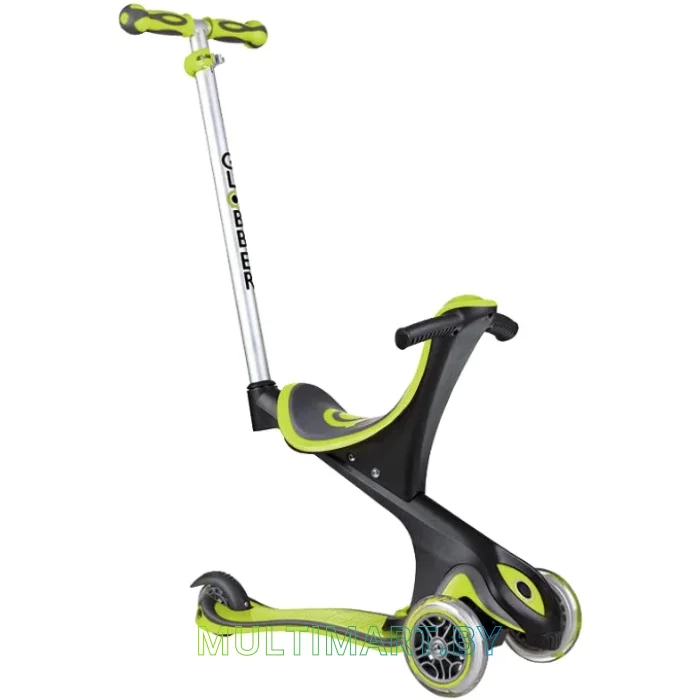 Самокат Globber Evo Comfort Play 5 в 1 (зеленый)